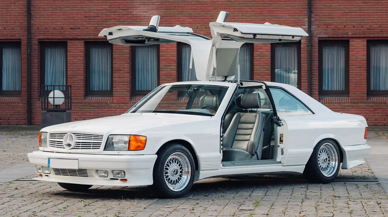 1984 Mercedes-Benz 500 SEC ‘Gullwing’ by Styling Garage: A Rare 1980s Custom Icon