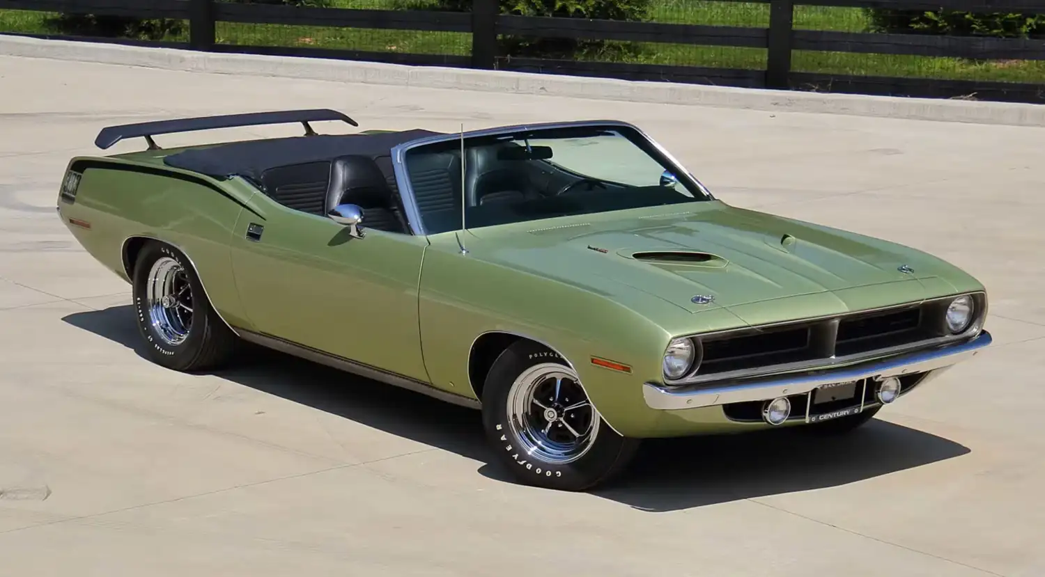 1970 Plymouth Cuda Convertible: Lime Green Muscle Classic