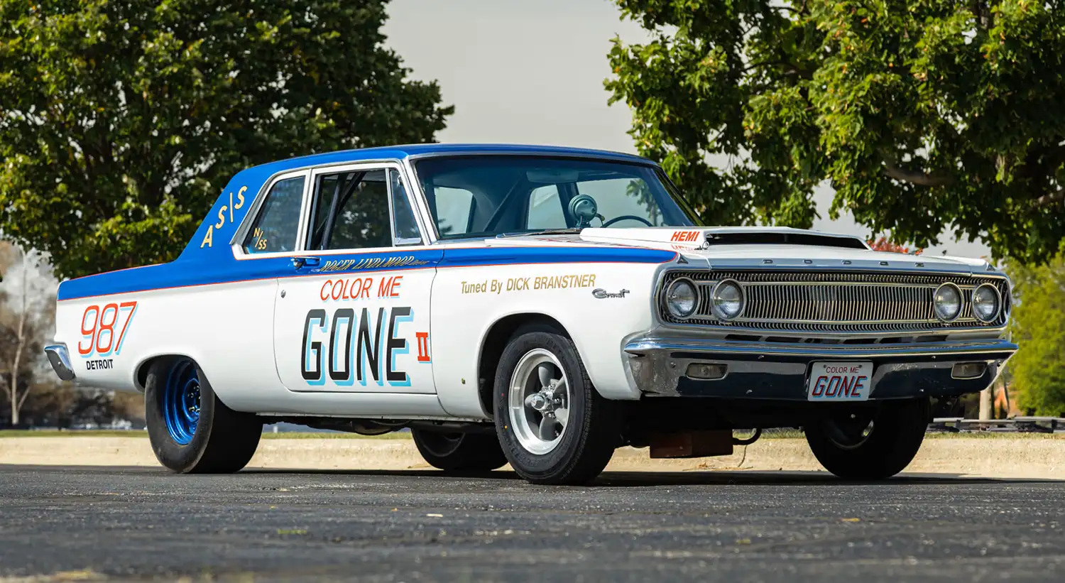 1965 Dodge Coronet Race Car (Color Me Gone II Replica)