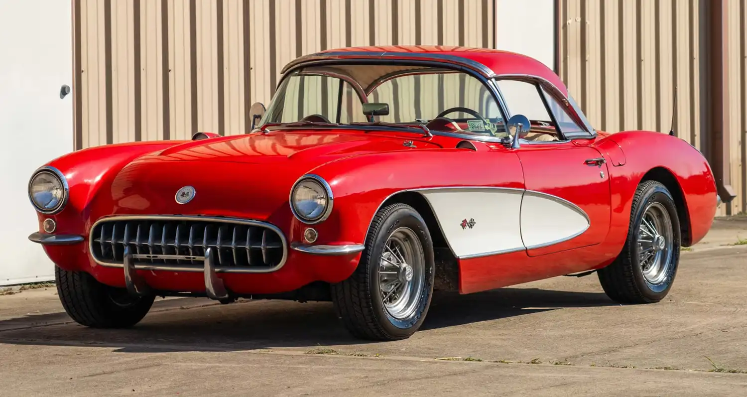 Venetian Red Corvette: The Ultimate ’57 Icon