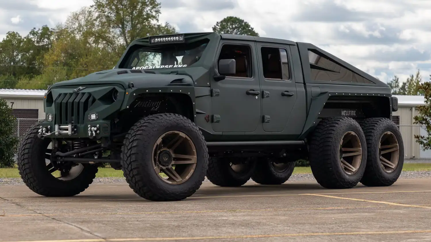 2021 Jeep Gladiator Apocalypse HellFire 6×6: The Ultimate Off-Road Beast