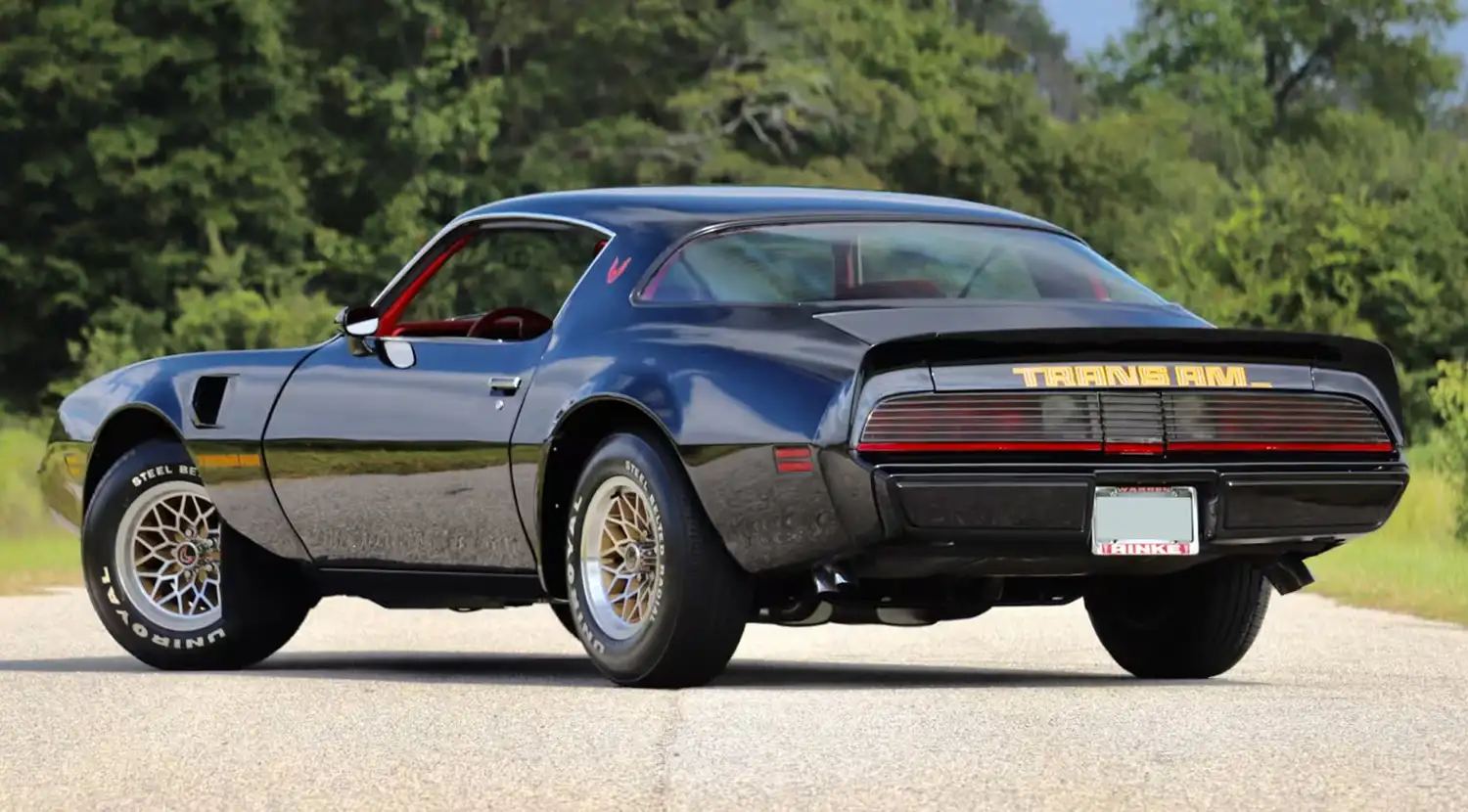 1979 Pontiac Trans Am: Starlight Black Beauty with Low Mileage