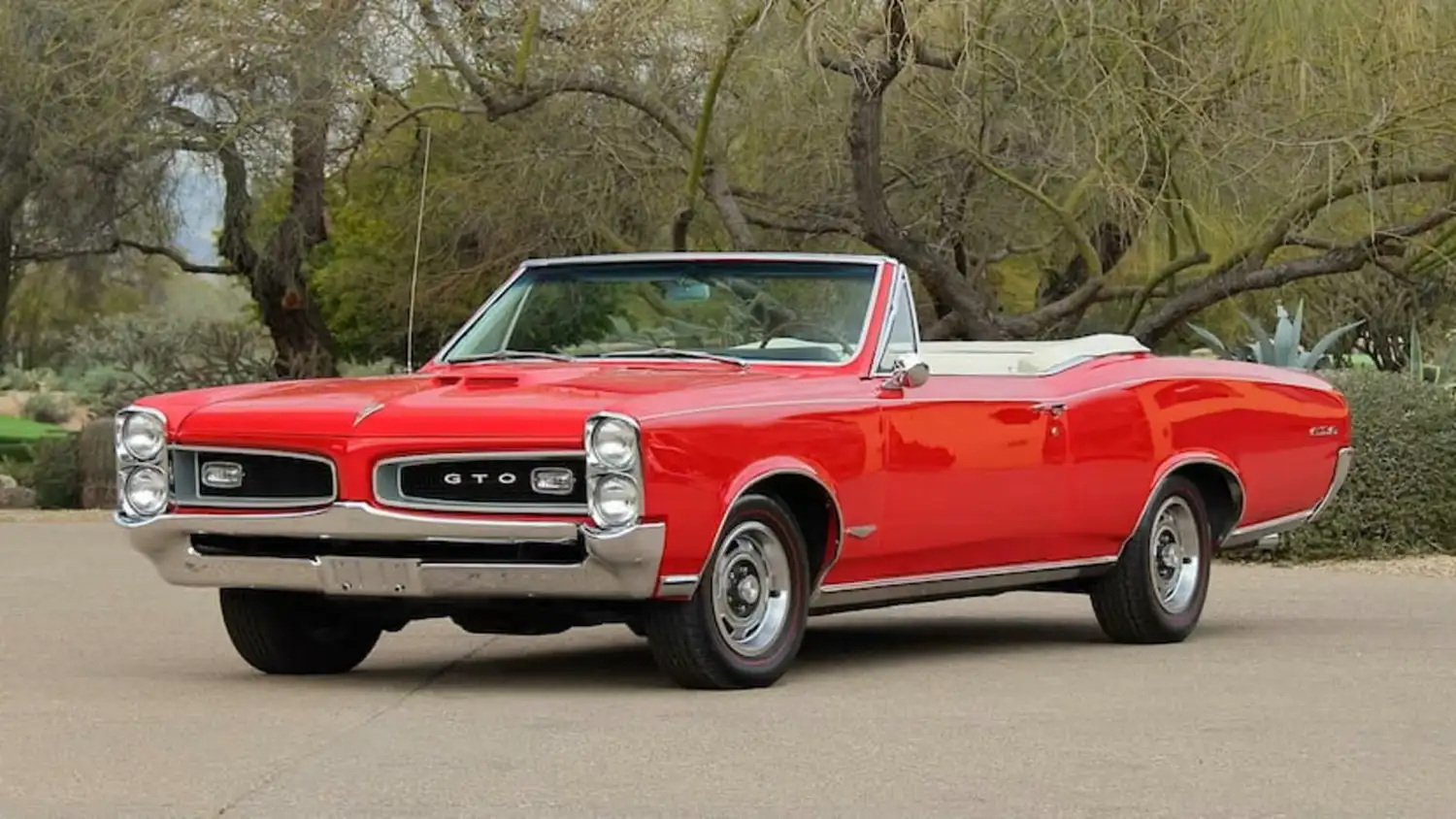 1966 Pontiac GTO Convertible: An Icon of Muscle Car Power and Style