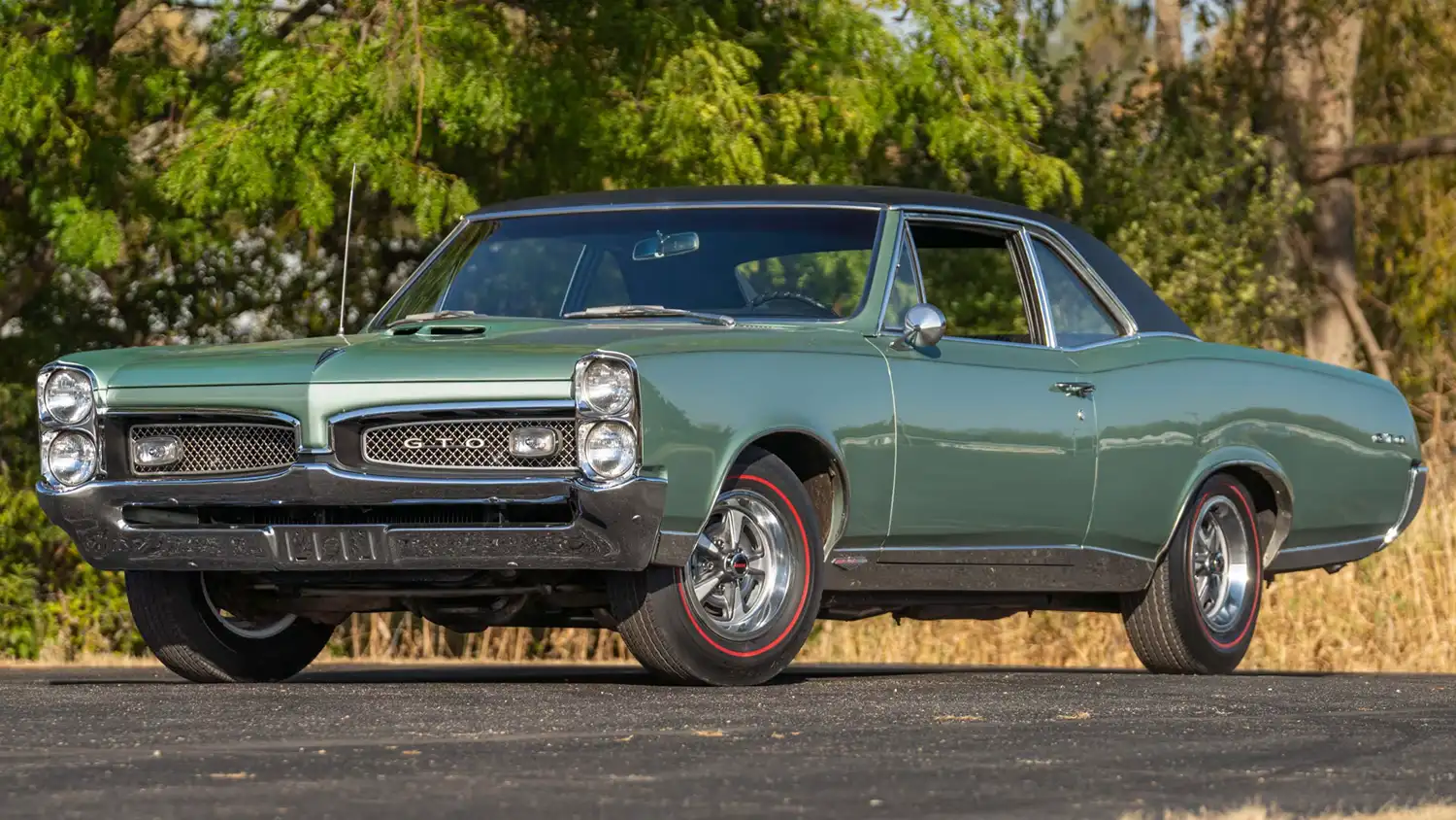 1967 Pontiac GTO: A Rare Ram Air Classic in Stunning Linden Green