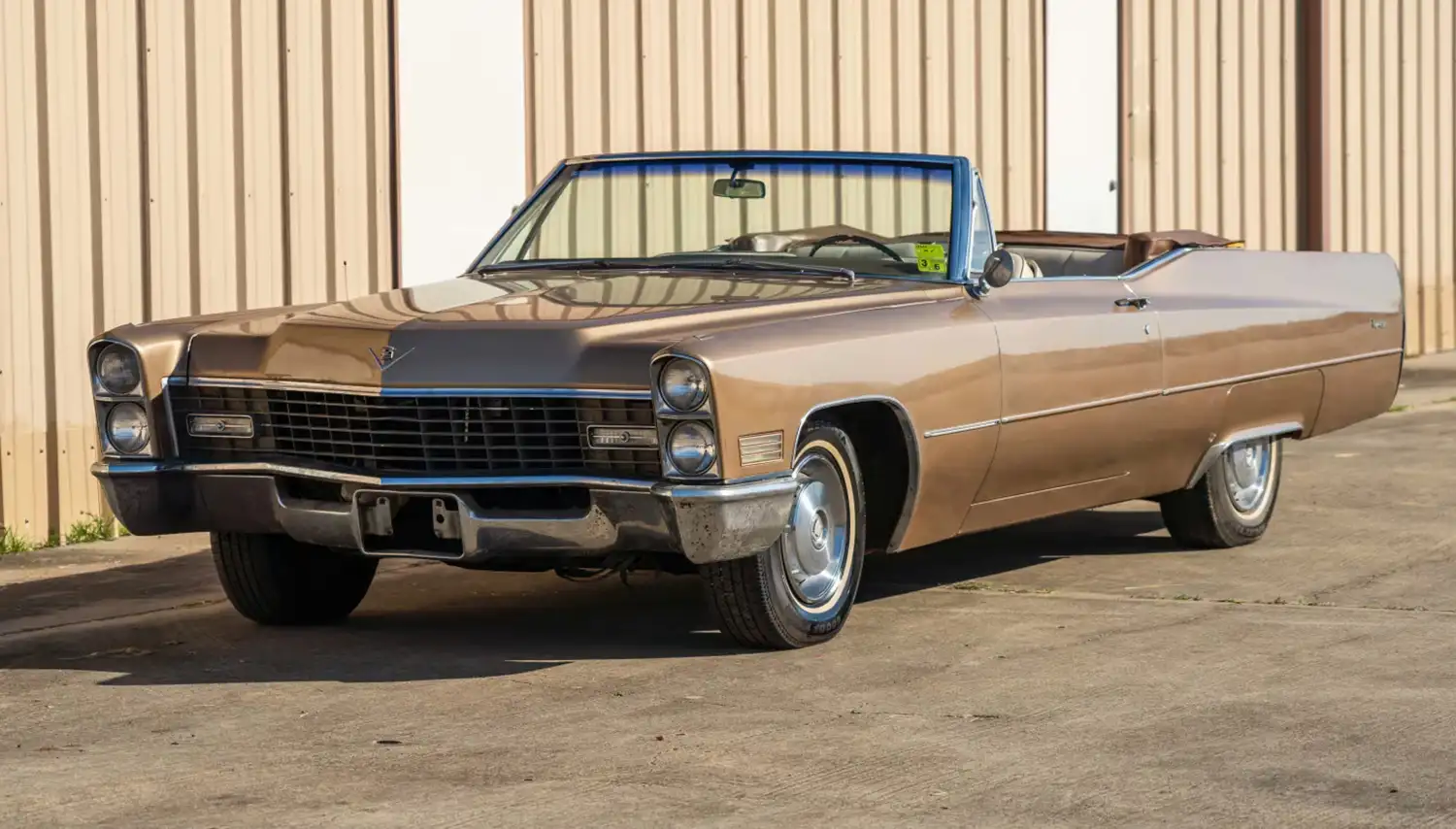 1967 Cadillac Deville Convertible: A Golden Example of American Luxury