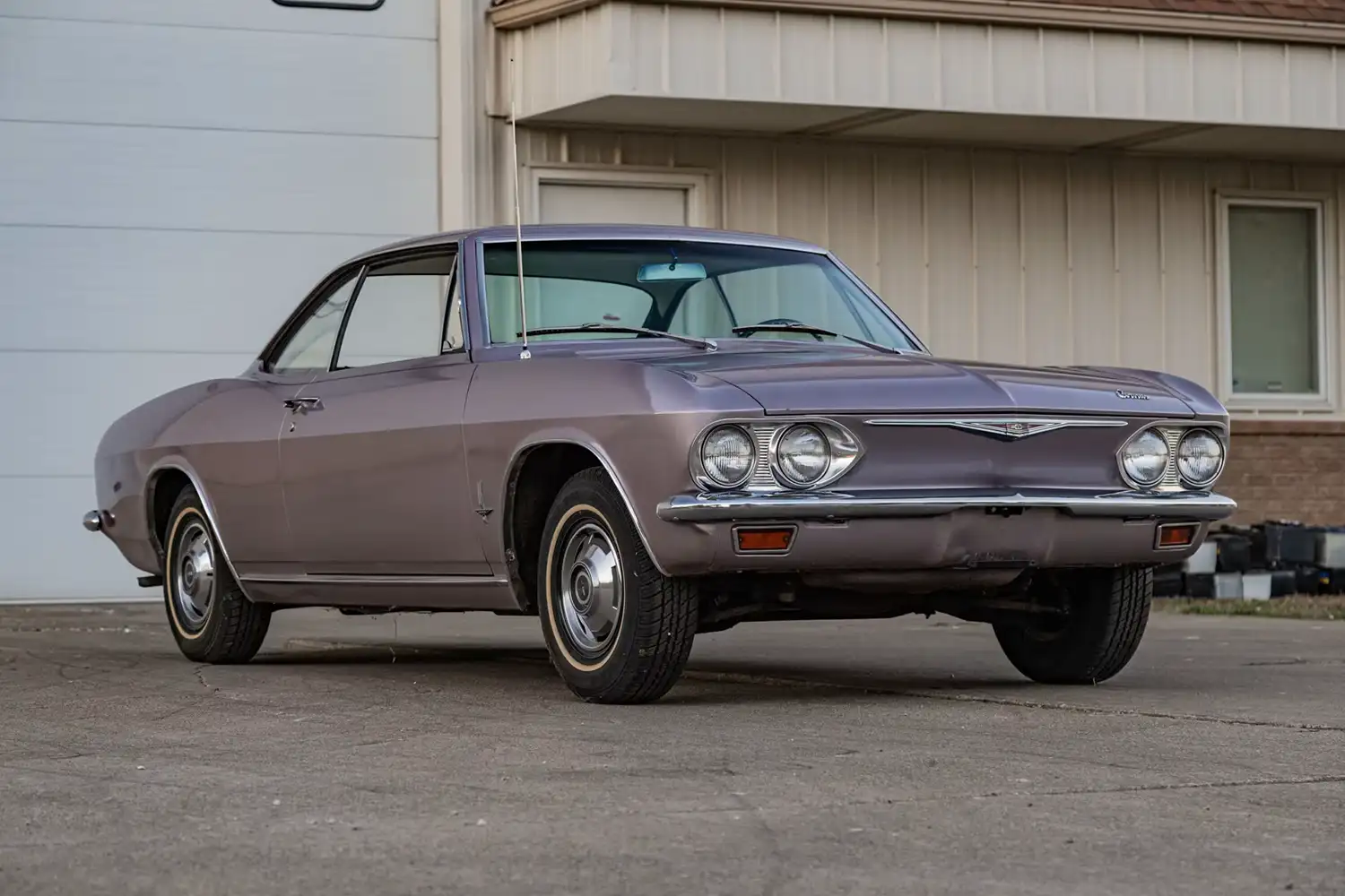 1966 Chevrolet Corvair Monza Coupe: Violet Elegance Meets Flat-6 Power