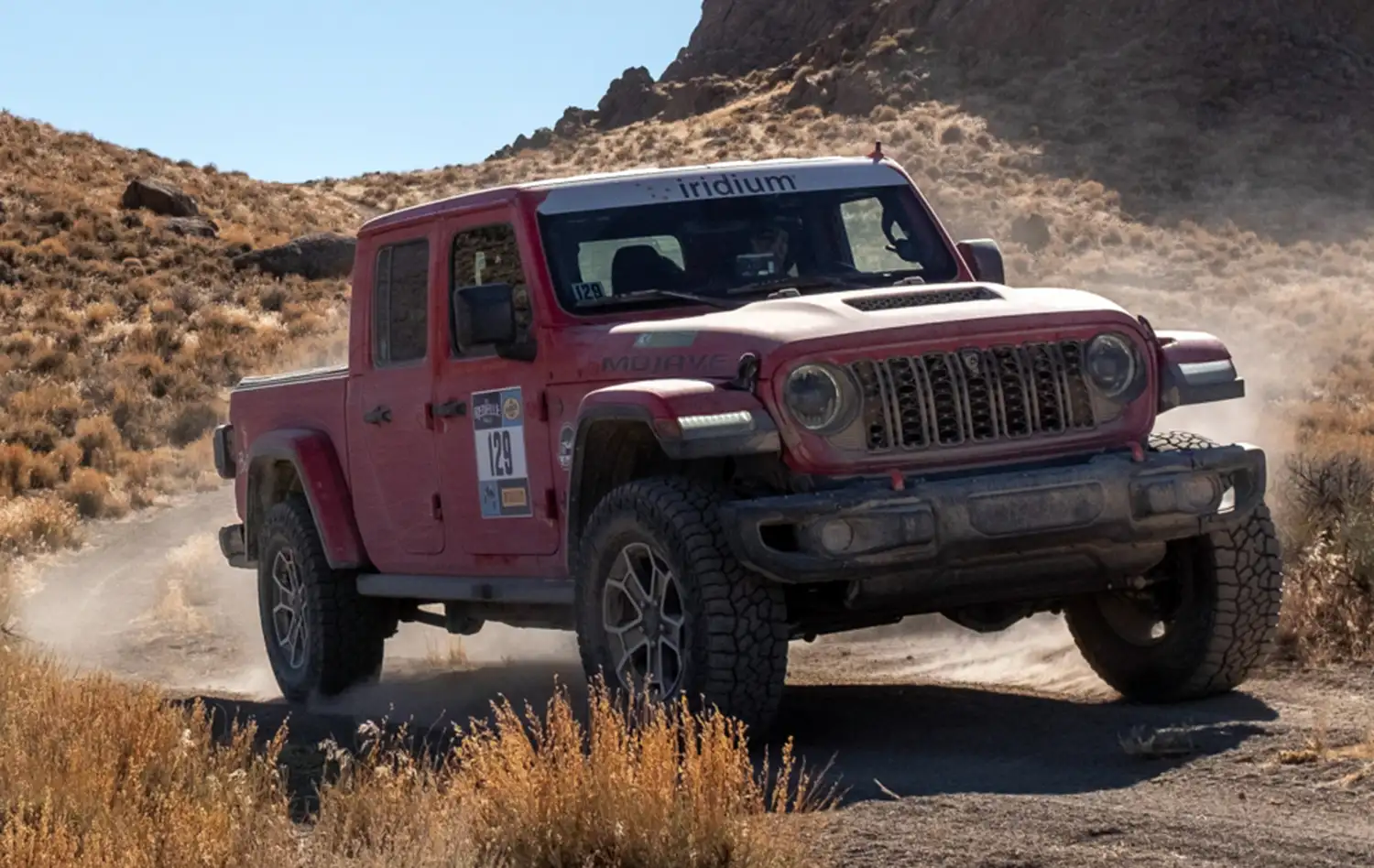 Jeep Gladiator Mojave Claims Victory at 2024 Rebelle Rally