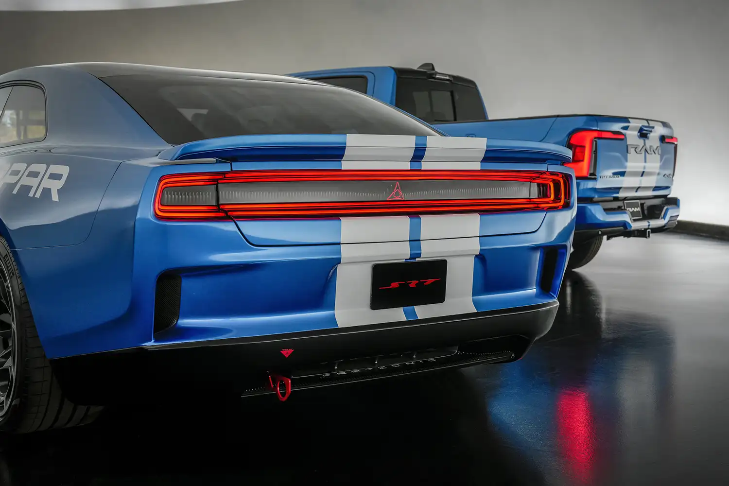 Mopar’s Dynamic Duo: Ram REV and Dodge Charger Daytona SRT Banshee at SEMA