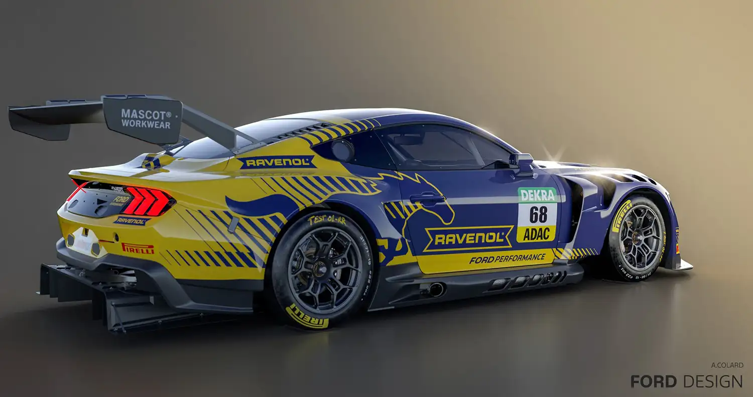 Ford Performance Motorsports and HRT Partner for Mustang GT3 DTM Debut