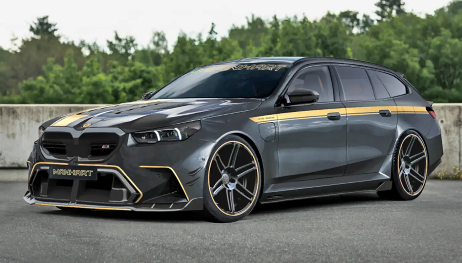 MANHART MH5 800E: Unleashing 800 HP in the New BMW M5