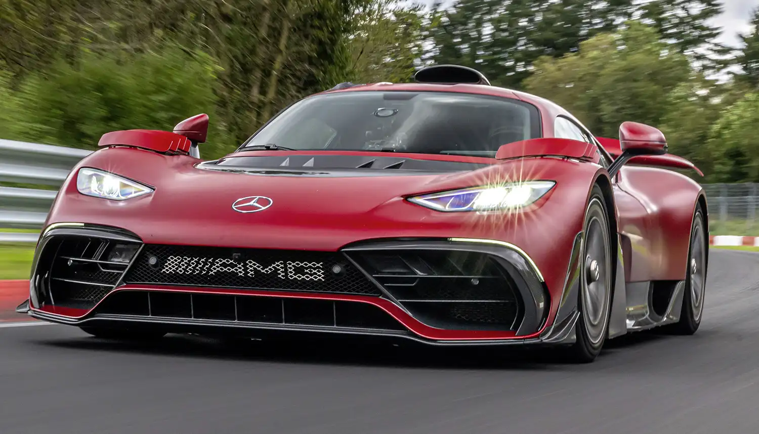 Mercedes-AMG ONE Shatters Its Own Nürburgring Lap Record