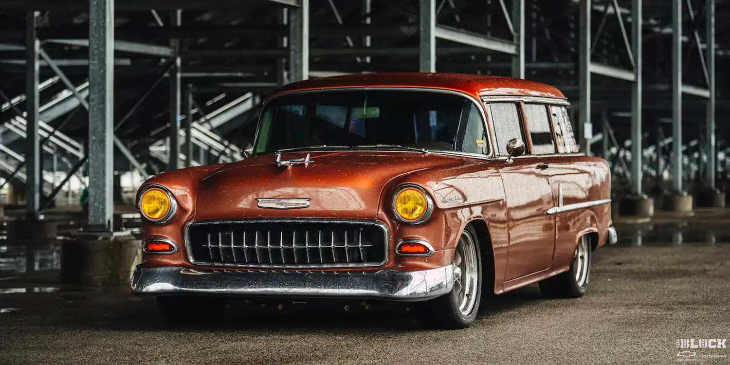 Wicked Wagon: Supercharged ’55 Chevy 210 Handyman