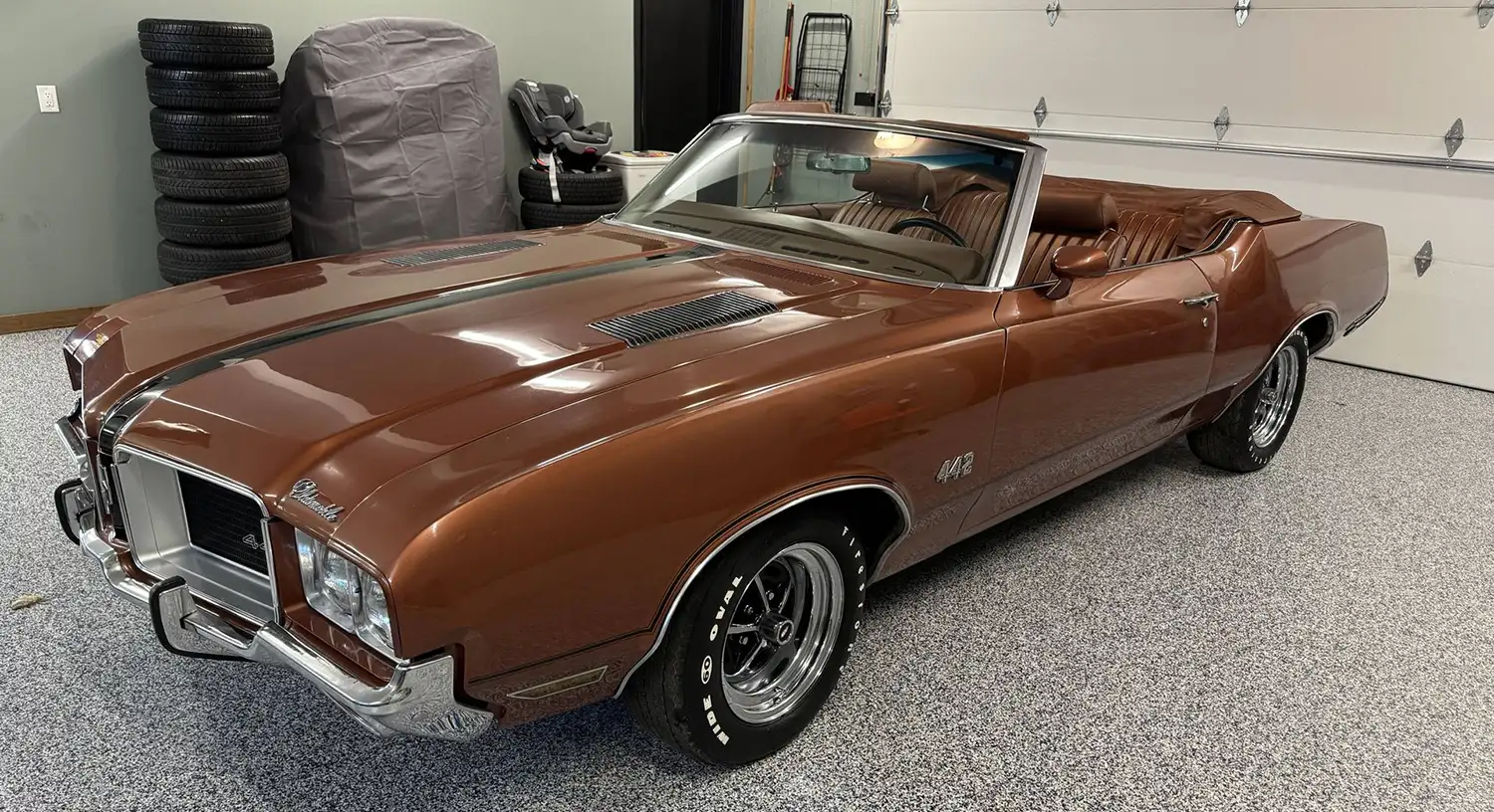 Classic Americana: The 1971 Oldsmobile 442 Convertible