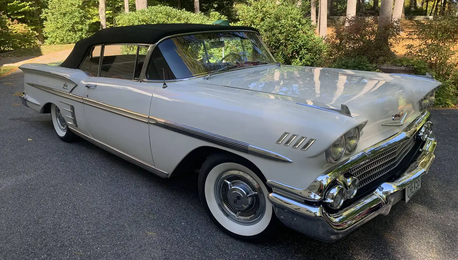 Classic Beauty Refurbished: 1958 Chevrolet Impala Convertible