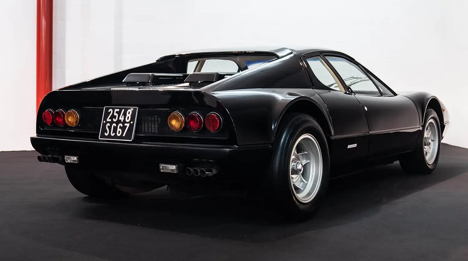 1975 Ferrari 365 GT4 BB by Scaglietti: A Rare Black Beauty