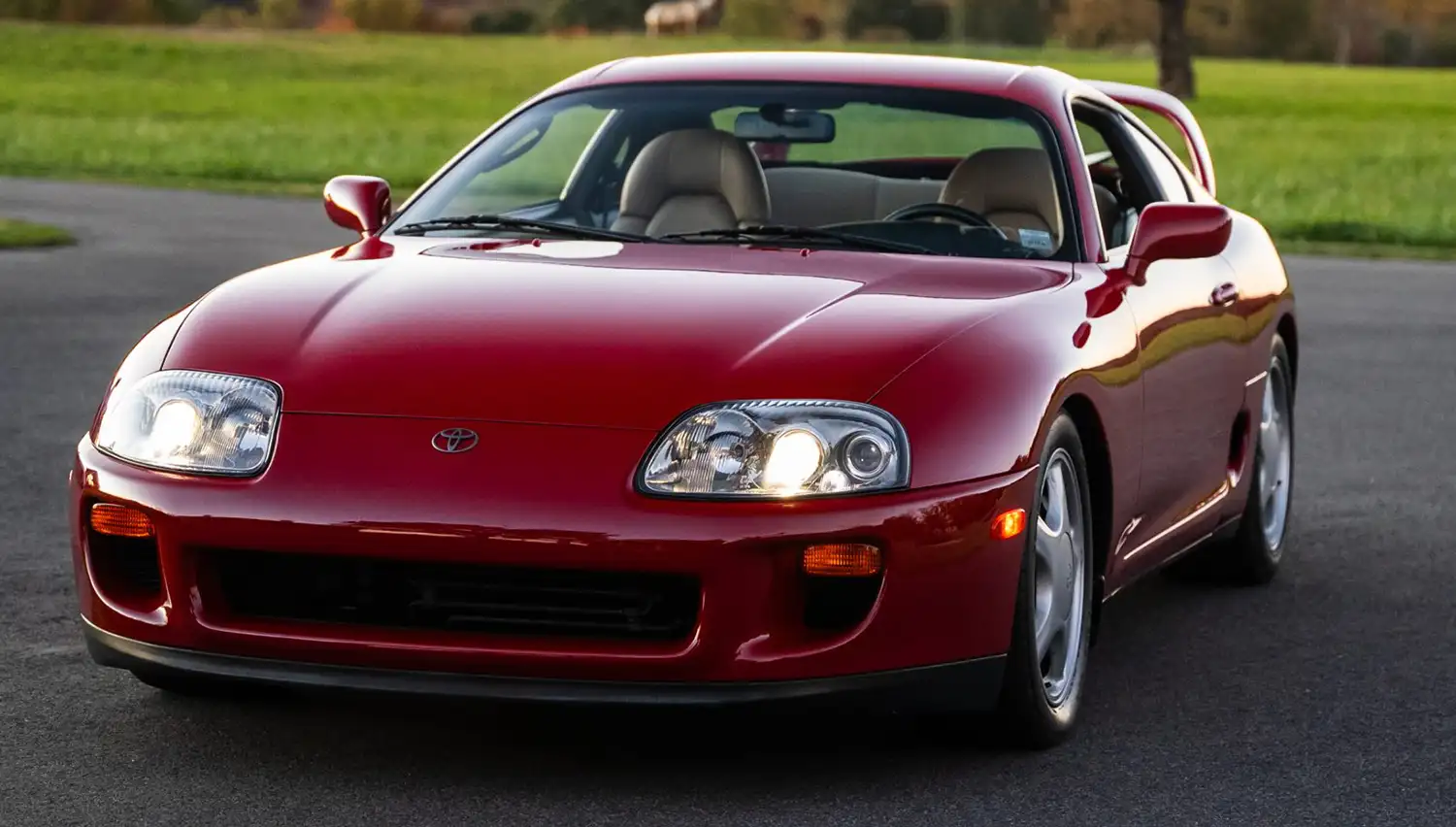 1994 Toyota Supra Turbo Hardtop 6-Speed: A Renaissance Red Icon