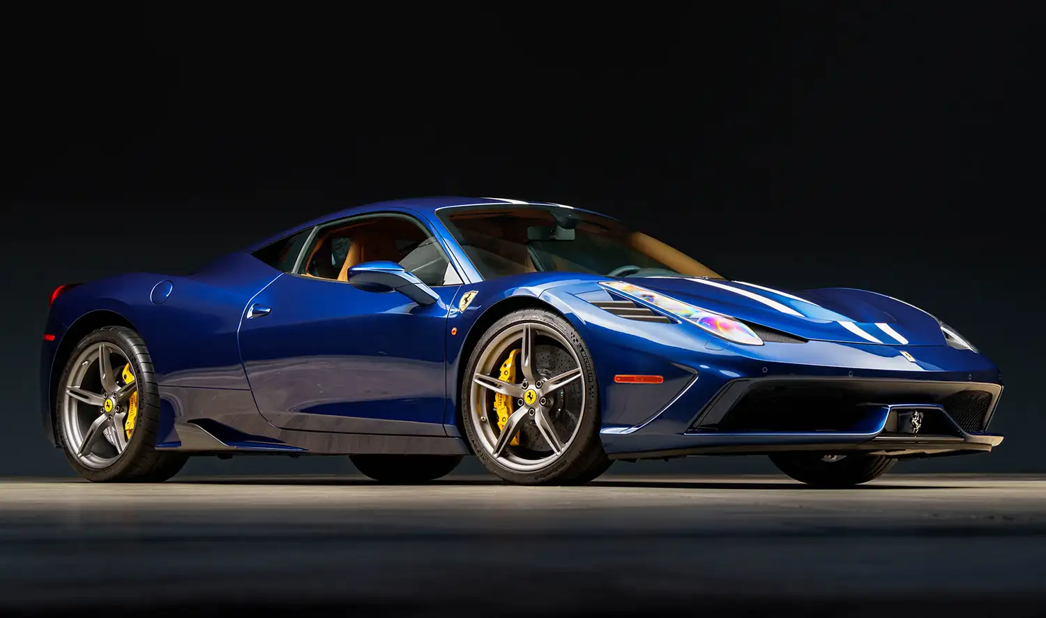 2015 Ferrari 458 Speciale: A Rare Blu Tour de France Gem