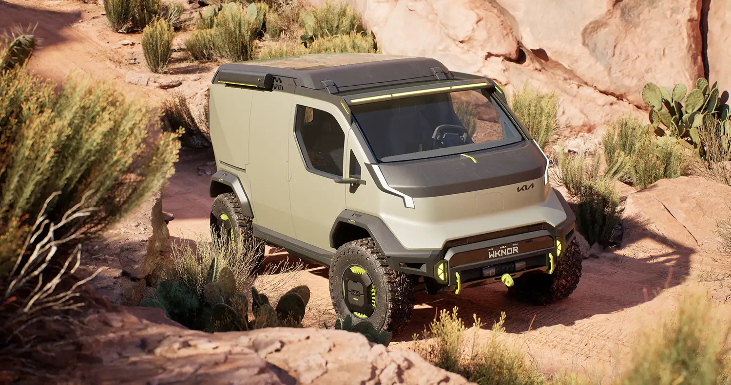 Kia PV5 WKNDR Concept: A Swiss Army Knife on Wheels for the Bold and Adventurous