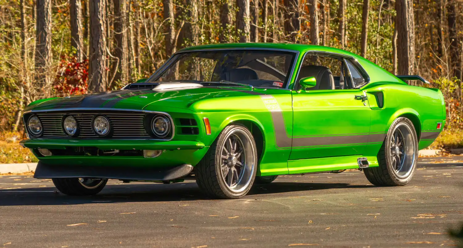 1970 Ford Mustang Mach 1 Fastback: A Muscle Green Perfection