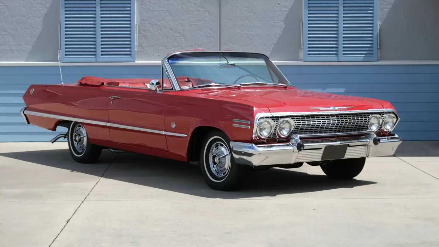 1963 Chevrolet Impala SS Convertible: A Red-Hot Classic