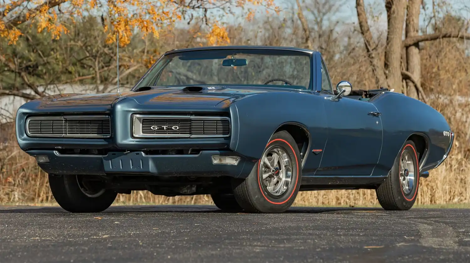 1968 Pontiac GTO Convertible: A Classic Muscle Car Ready to Roar