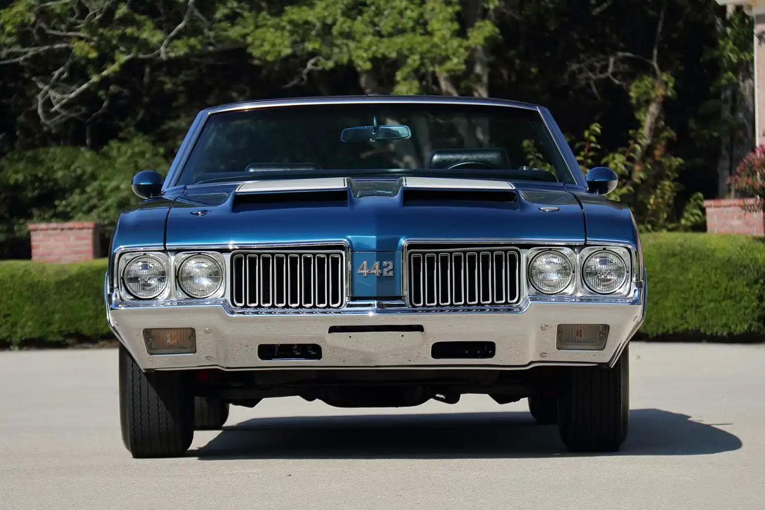 Twilight Blue Beauty: The Iconic 1970 Oldsmobile 442 W-30