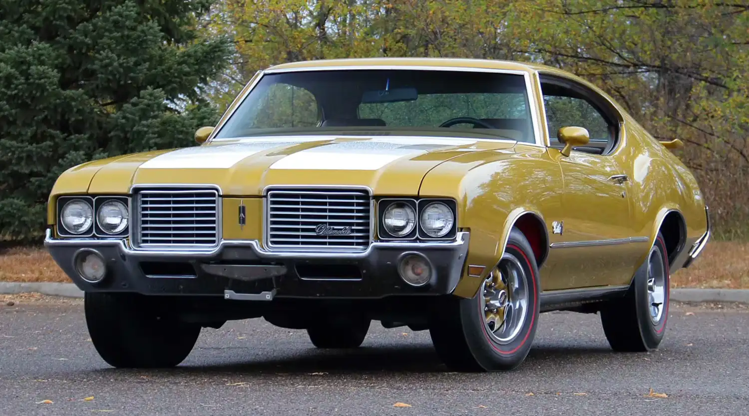 1972 Oldsmobile Cutlass S: Golden Era Muscle in Saturn Gold Beauty