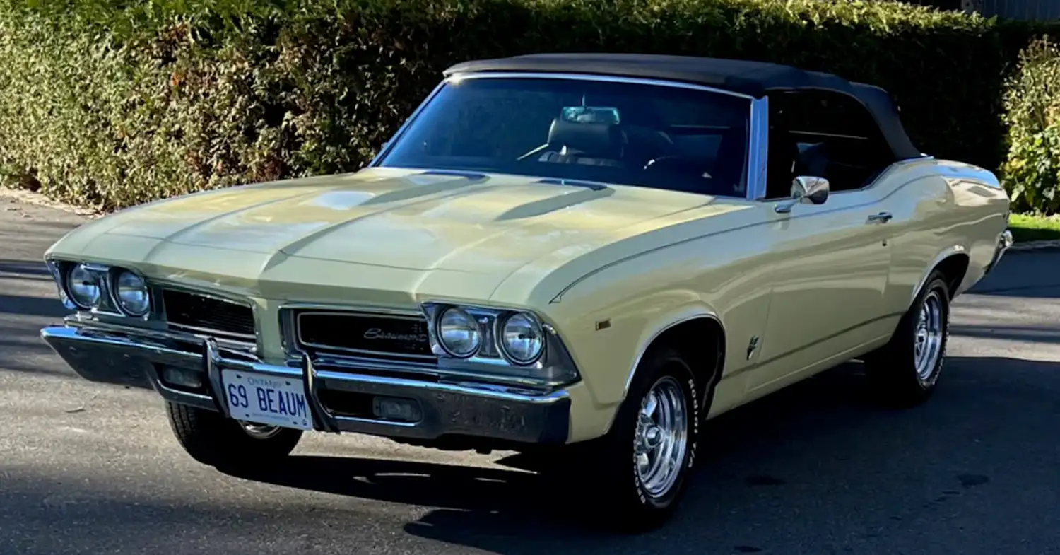 1969 Pontiac Beaumont Convertible: Canadian Muscle Rarity