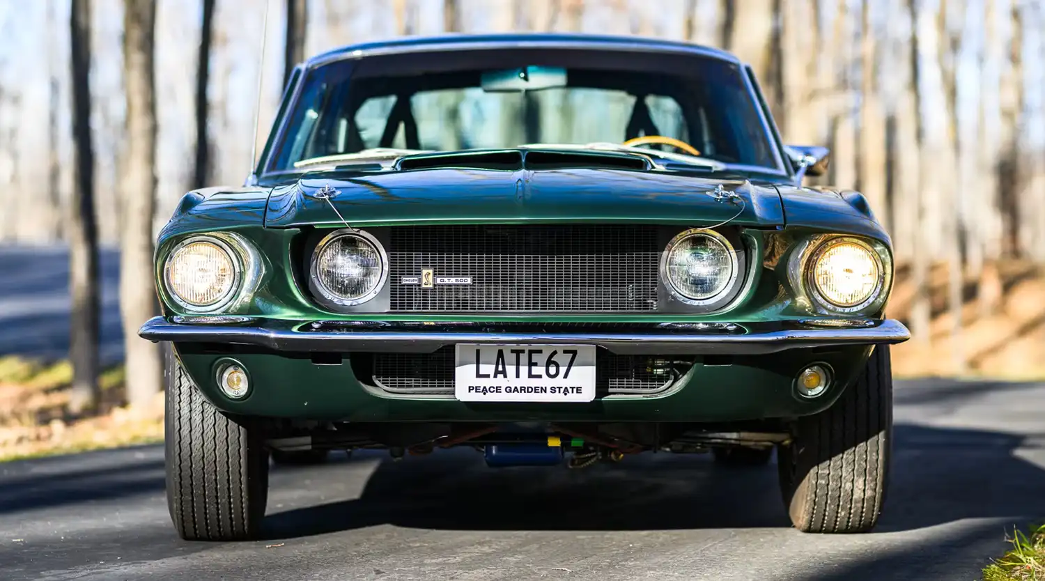 1967 Shelby GT500 Fastback: A Legendary Icon in Dark Moss Green