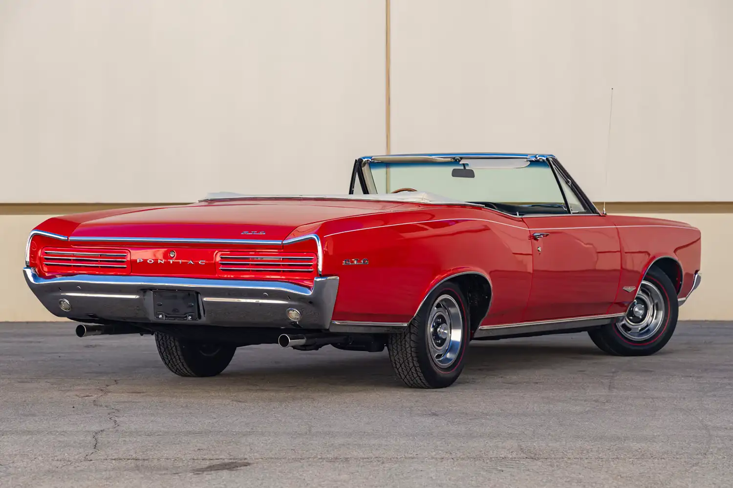 1966 Pontiac GTO Convertible: Tri-Power Muscle Performance