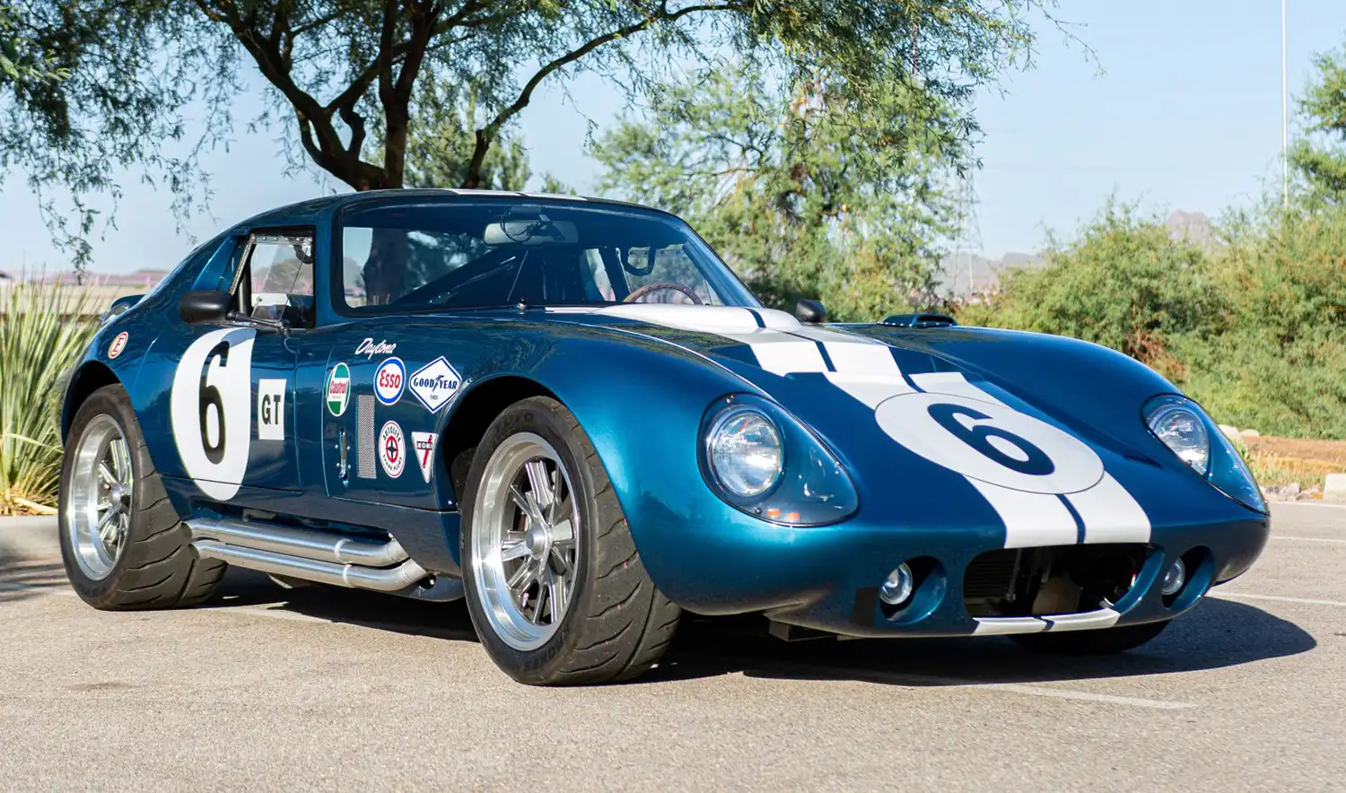 Factory Five Daytona Coupe Replica: A Stroker V8 Beast in Blue