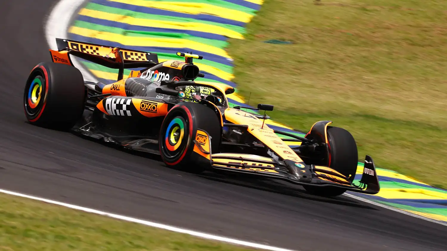 F1 São Paulo GP Qualifying: Norris Grabs Pole as Verstappen Struggles in Rain-Soaked Chaos