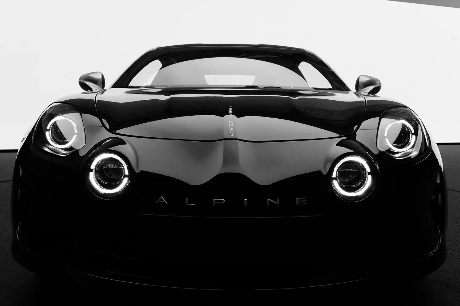 Alpine X Mathieu Cesar: A Monochromatic Masterpiece