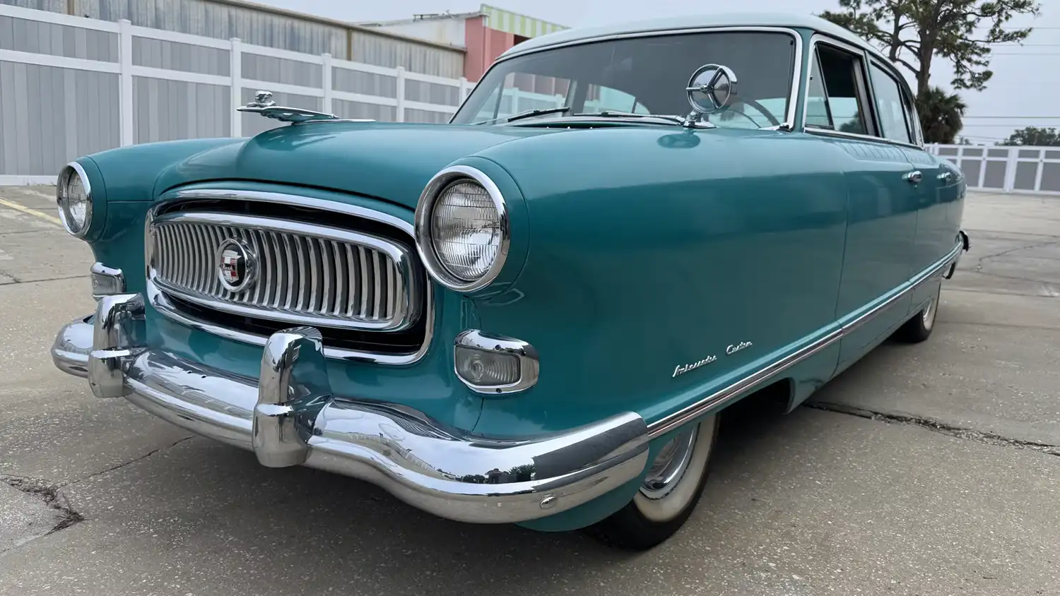 A Glimpse of Grandeur: 1954 Nash Ambassador Custom Airflyte Sedan