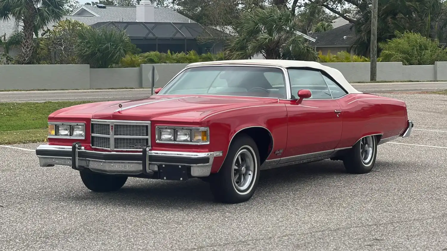 American Luxury, Timeless Appeal: 1975 Pontiac Grandville Convertible