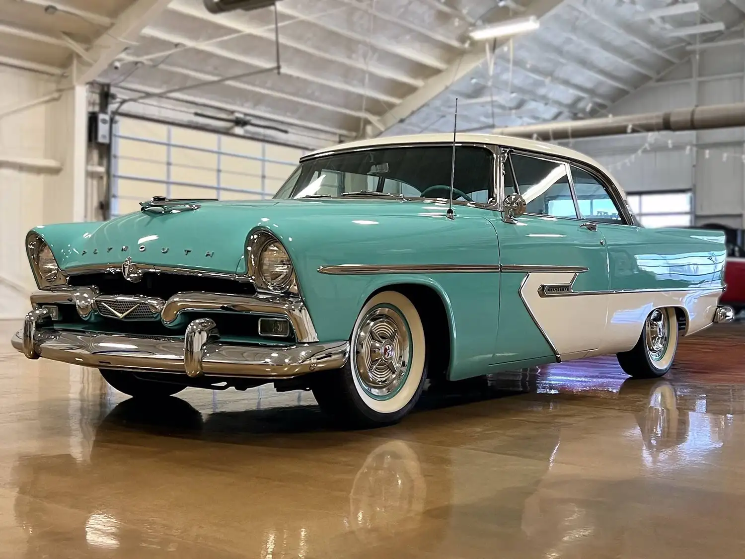 Two-Tone Time Machine: 1956 Plymouth Belvedere Hardtop with Poly Power!