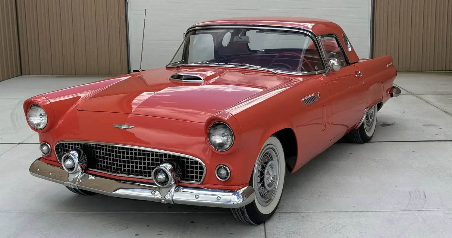 Relive the Dream: Restored 1956 Ford Thunderbird Awaits