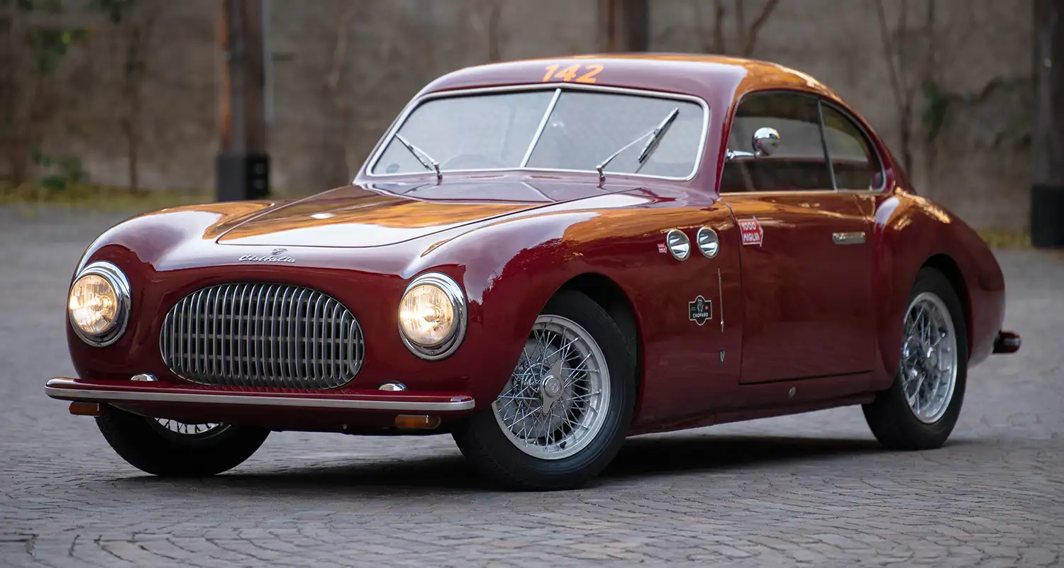 A Piece of Italian Automotive History: 1949 Cisitalia 202 SC Coupé