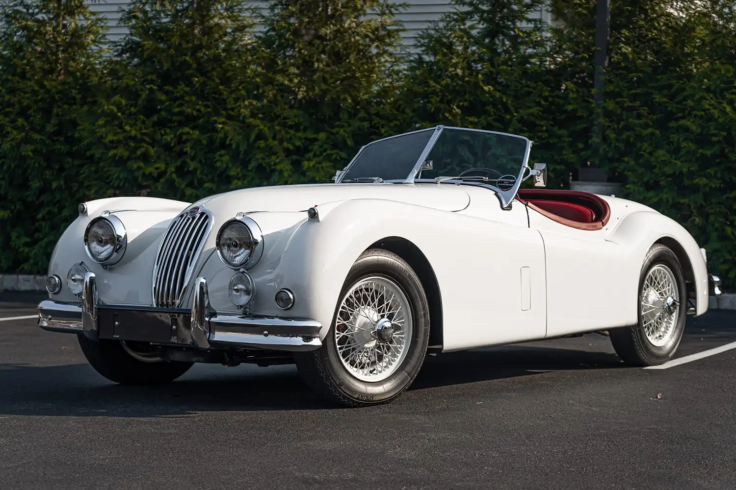 A Slice of Sports Car History: 1955 Jaguar XK140 MC Roadster