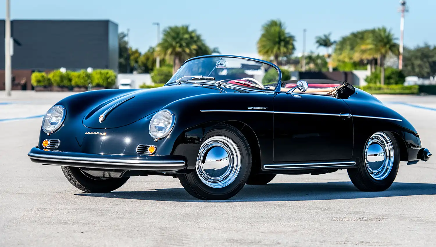 A Speedster to Remember: 1957 Porsche 356 A 1600 Super by Reutter