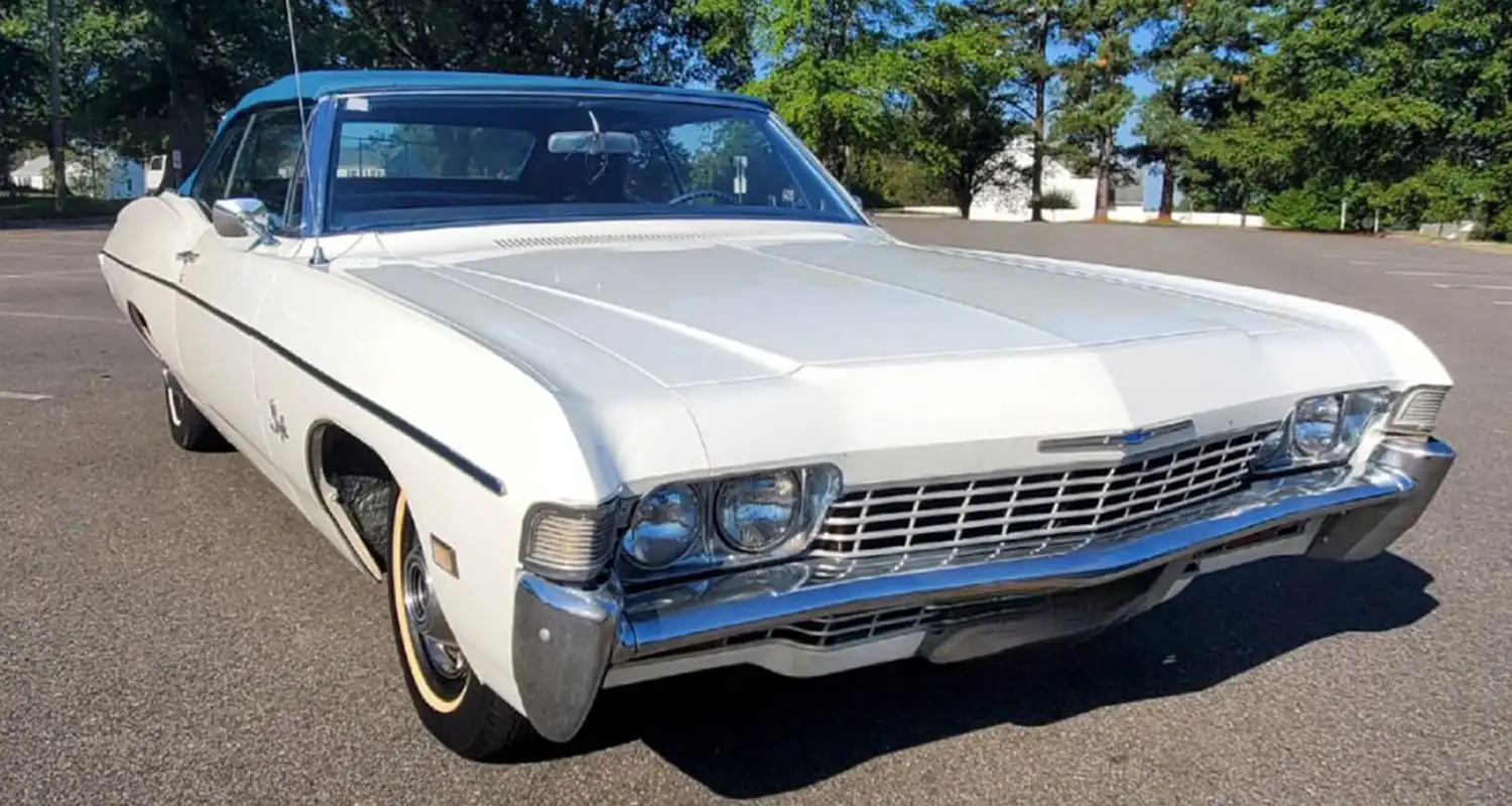 Family Cruiser with Open-Air Style: 1968 Chevrolet Impala Convertible