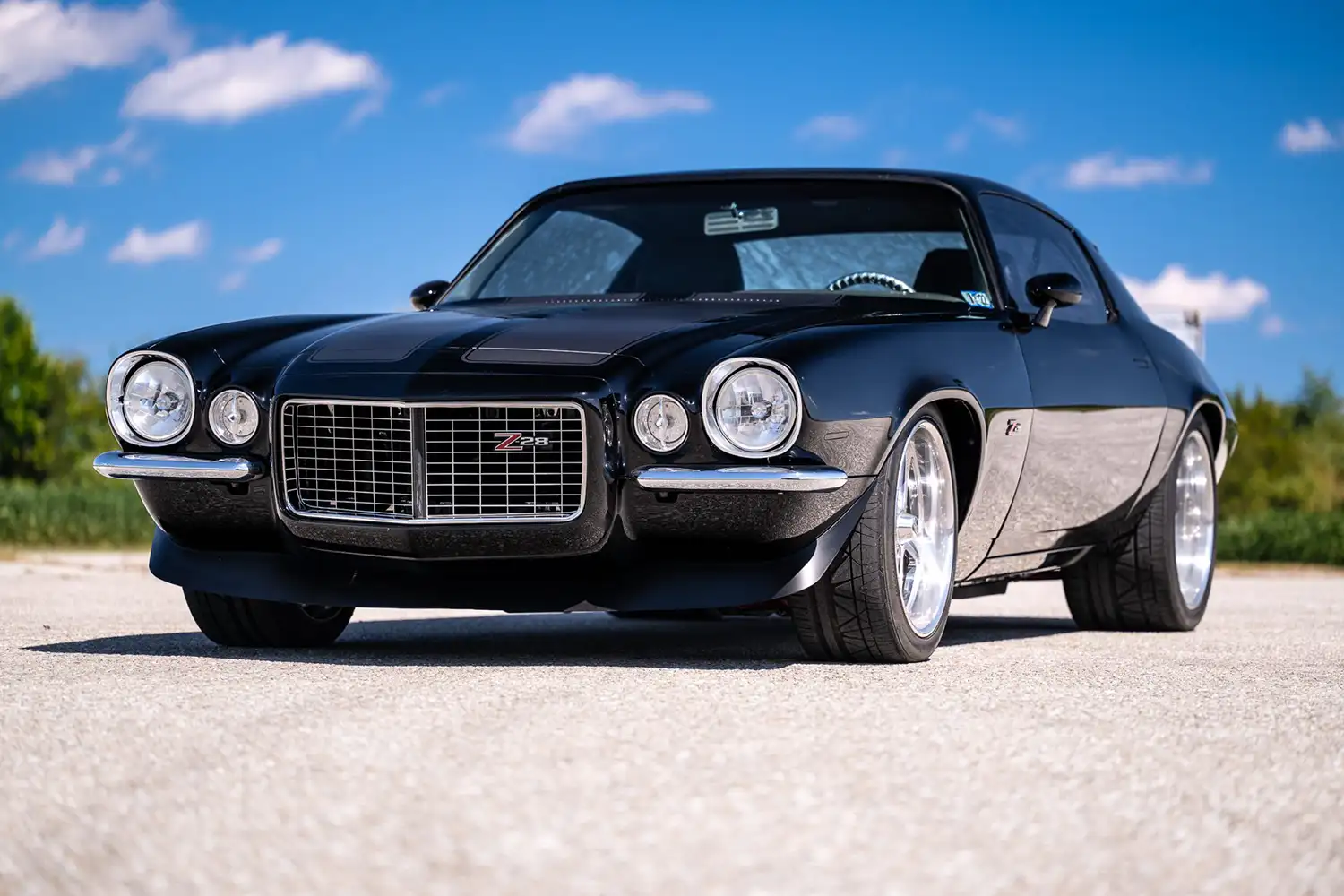 Black Beauty: A Restored 1970 Camaro with an LS7 Heart