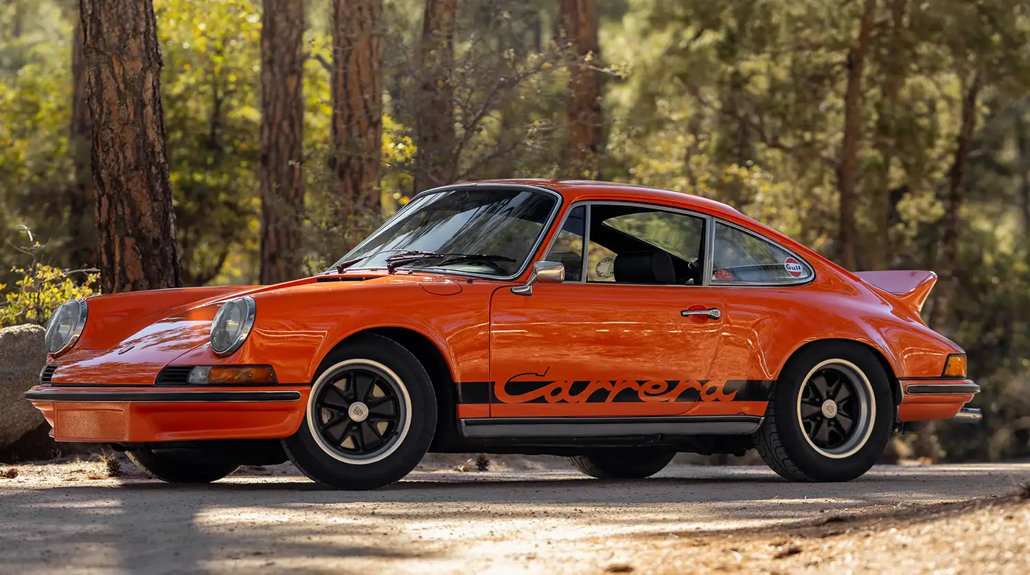 Rare Beauty: The 1973 Porsche 911 Carrera RS in Gulf Orange