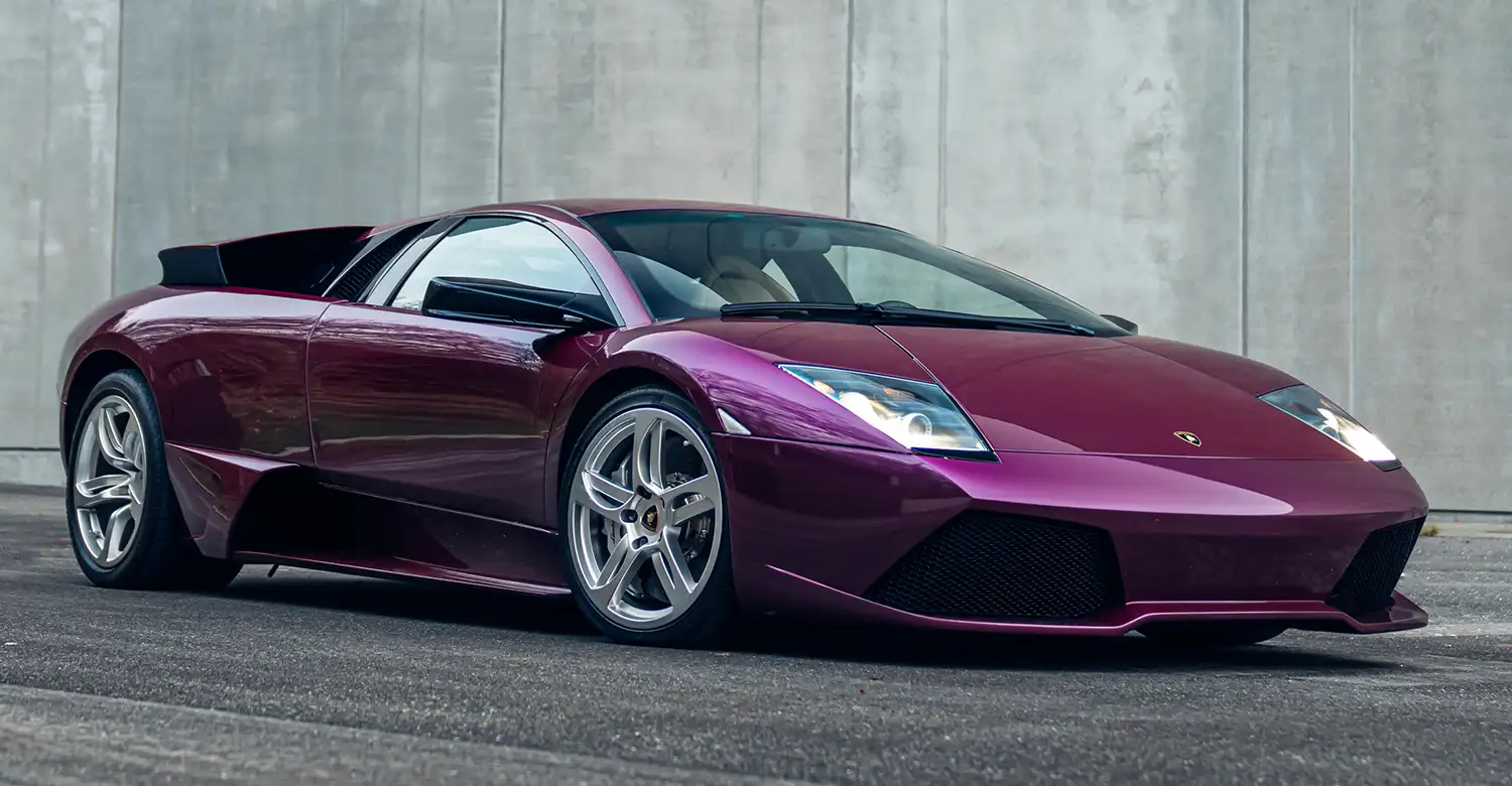 A Symphony in Purple: A 2007 Lamborghini Murciélago LP640-4 Coupé