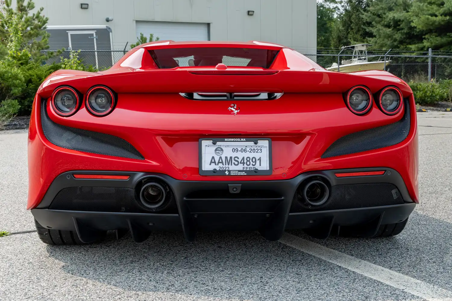 The Rosso Corsa Rocket: A Nearly New Ferrari F8 Spider