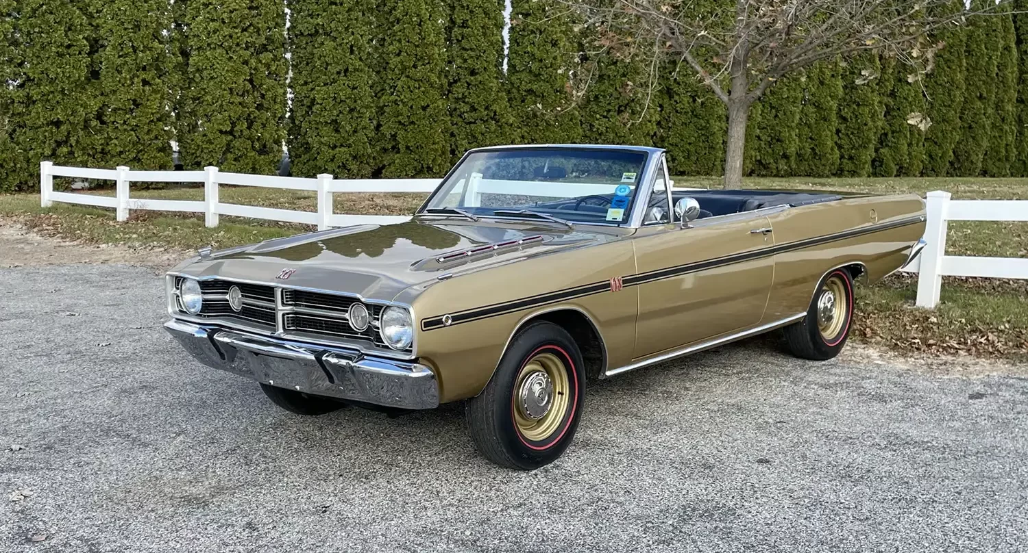 A Golden Opportunity: 1969 Dodge Dart GTS Convertible