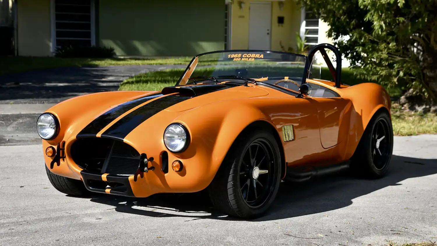 The Spirit of Shelby: A 1965 Cobra Roadster Replica