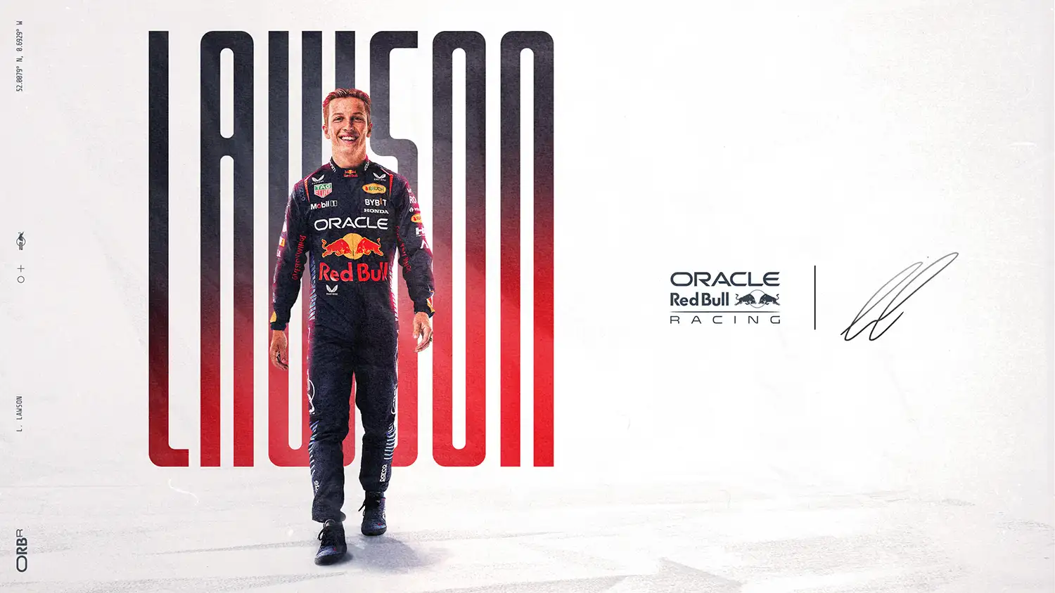 Liam Lawson Joins Oracle Red Bull Racing for 2025 Formula One Season