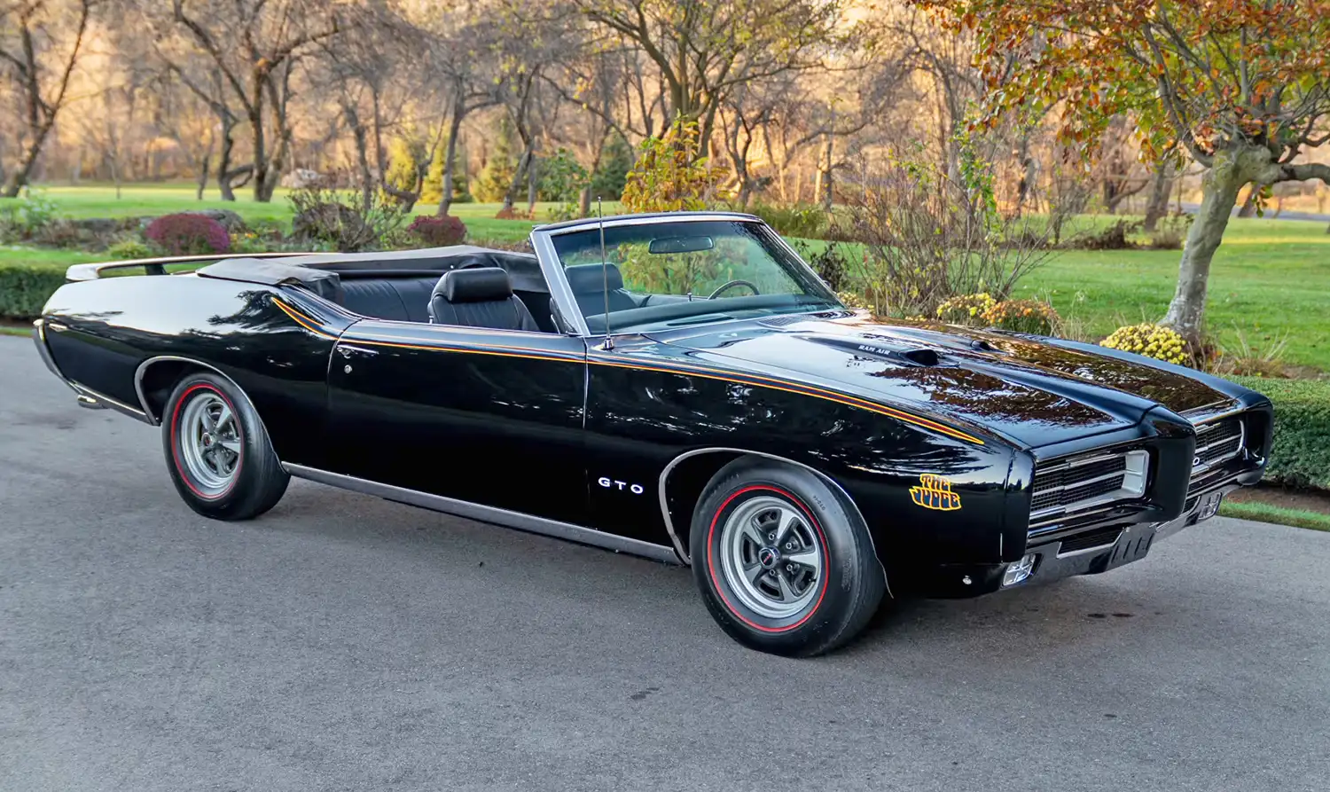 Black Beauty: A Rare 1969 Pontiac GTO Judge Convertible