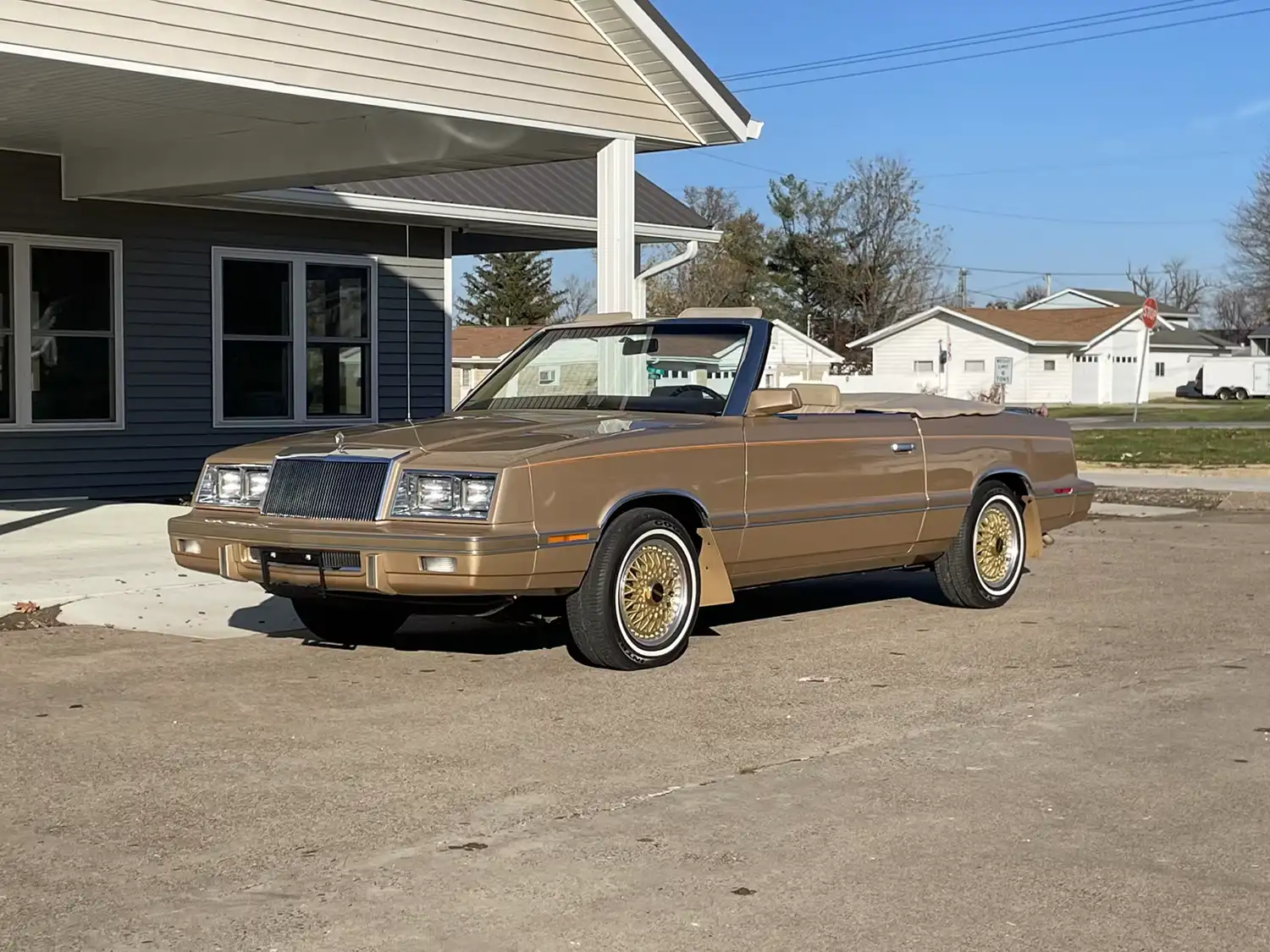 Golden Era Elegance: 1983 Chrysler LeBaron Convertible